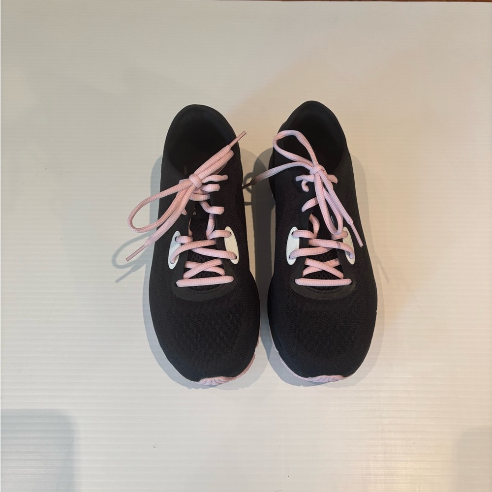 Under Armour HOVR Black and Pink Women's Athletic Shoes - Picture 4 of 8